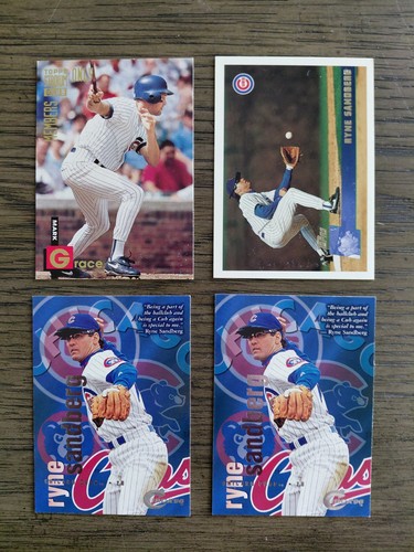 Ryan Sandberg 210 Card Lot 1984-1997 - Picture 14 of 14