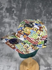 OCB Rolling Papers Hat Mens Snapback All Over Print AOP Smoke Smoking Cannabis 