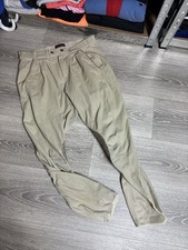 Vintage HERMES PARIS RIDING PANTS RARE BEIGE LUXURY FRANCE LEATHER