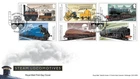 GB 2025 STEAM LOCOMOTIVES First Day Cover Stamp Set Darlington pmk issue 25/9/25