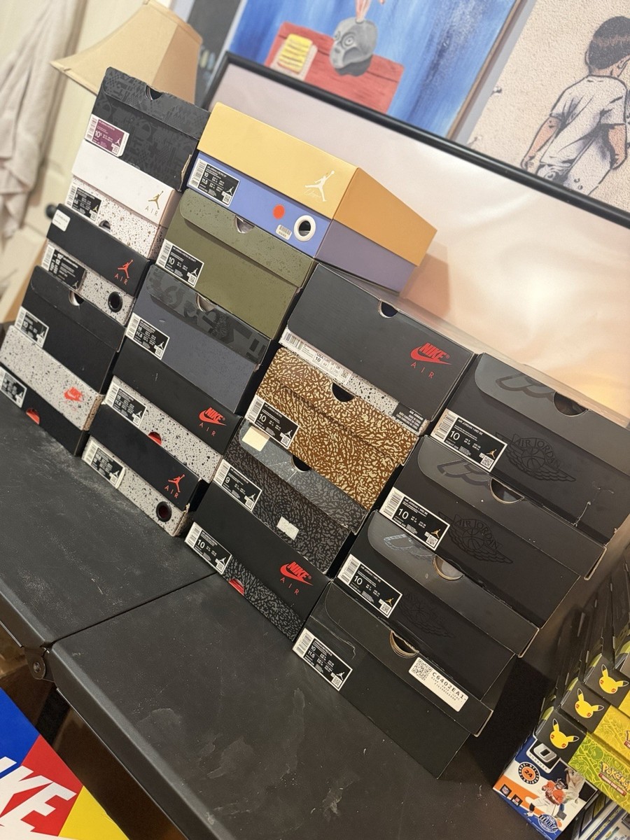 Jordan Shoe Boxes Replacement Boxes. Authentic Nike X Jordan Shoe