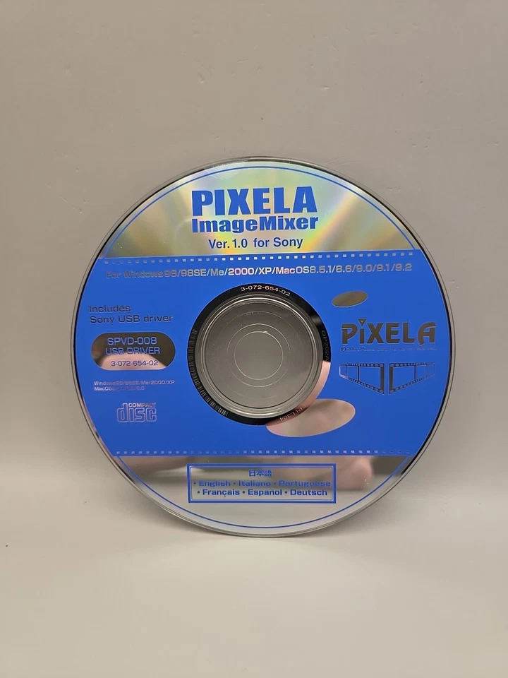 PIXELA Image Mixer For Sony V1.0 Win. 98/Me/2000/XP Mac 8.5.1/8.6/9.0/9.1/9.2 - Image 2 of 4