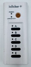 iClicker Plus Student Response Remote Control Model RLR15 Tested Works