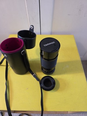   Tamron Objektiv 80 210 mm f/3,8 f/4 210 CF TELE MACRO BBAR MC 58 mm Adaptall 2 AE