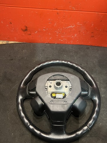 π°2006-2008 Acura TSX BLACK Steering- Wheel Leather Audio Cruise Controls 07 08 - Picture 3 of 5