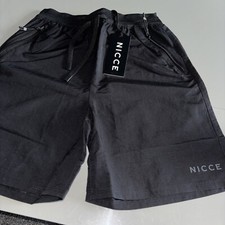 NICCE MENS ADRA SHORTS BNWT SIZE XSMALL WAIST 28/32”  BLACK