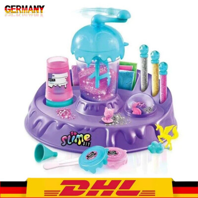 DIY Slime Kit Schleim Set Mehrfarbig Crystal Glitzerschleim Geschenk Kinder DHL