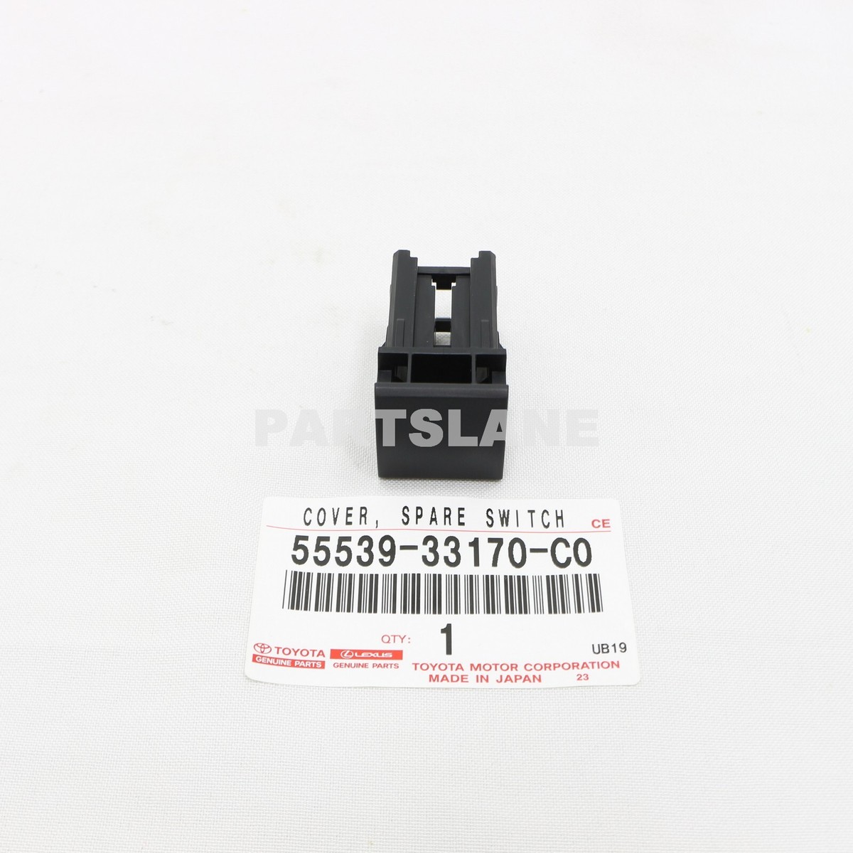 Toyota 55539-33170-C0 OEM Genuine COVER, SPARE SWITCH
