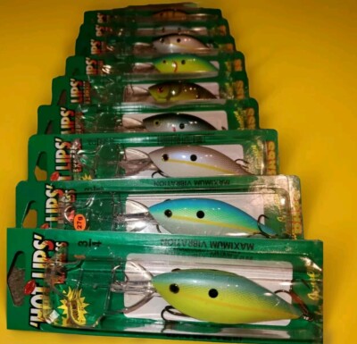LUHR JENSEN  HOT LIPS CRANK BAIT 1/4, 1/2, 3/4oz Hot Lips Express Assorted