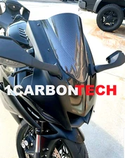 2017-2018-2019-2020-2021-2022 YAMAHA YZF R6 R CARBON FIBER WINDSCREEN WINDSHIELD