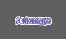 Science Sticker DNA Moon Waterproof NEW