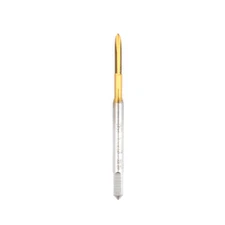 Metric Thread Machine Hand Taps HSS Titanium Coated Straight Flute Tools