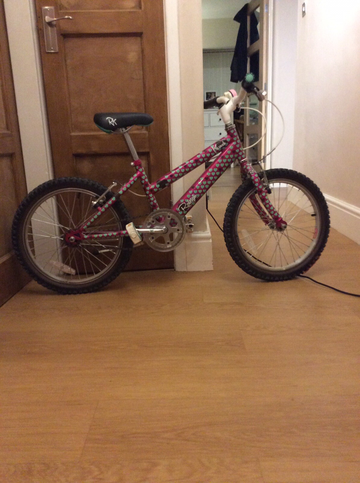 raleigh krush girls bike