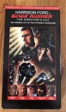 Blade Runner Director's Cut Special Widescreen Edition Screening Copy VHS Tape