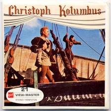 Christoph Kolumbus 1960 Belgian-made German View-Master Packet B-437 Exc. Cond.