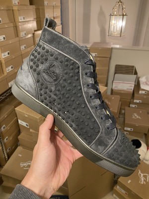 Christian Louboutin Louis Spikes fusano 44.5 | eBay