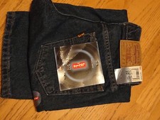 Vtg 90s Levi's Jeans Blue Baggy 572 Made In USA Denim Rare Deadstock NWT
