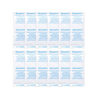 5 Gram Food Safe Desiccant Packs, Silica Gel Packets, Silica Moisture Absorbers