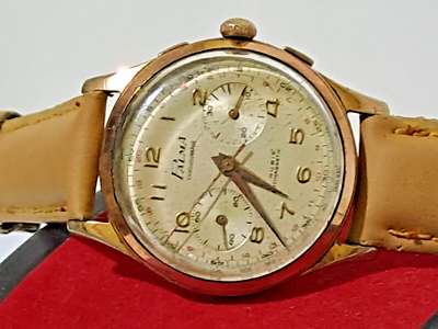 RARE PALMA CHRONOGRAPH ANTIMAGNETIC 3445 MANUAL VTG VALJOUX 92