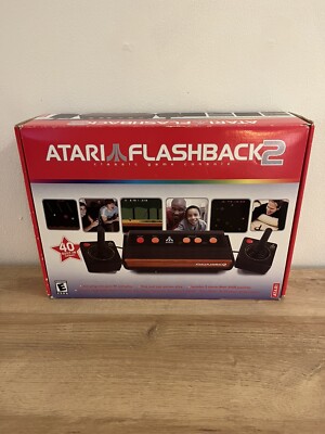 Atari Flashback 2 Classic Game Console CIB w/ Manual