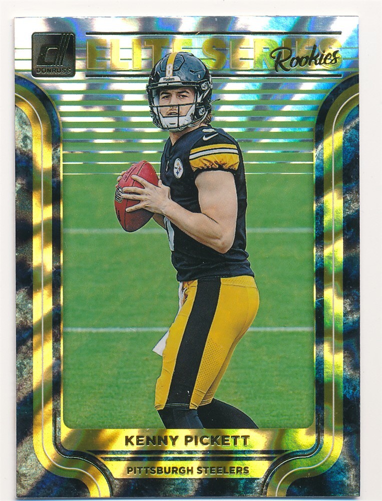 KENNY PICKETT 2022 DONRUSS ELITE SERIES #ESR-1 PITTSBURGH STEELERS MINT