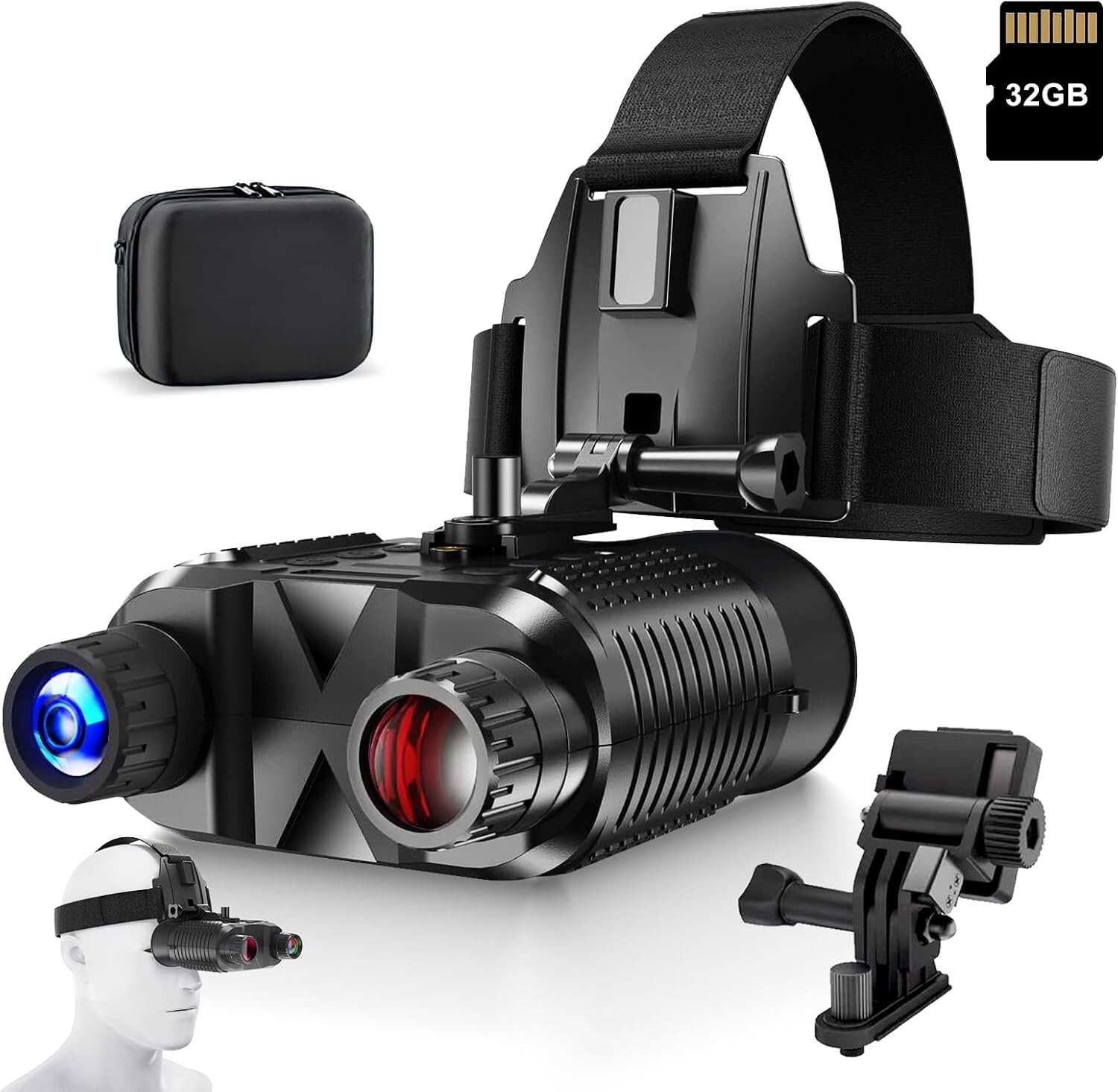Goggles &ndash; 1080p Video & 12mp Photo, 2.7" Display