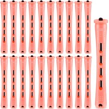 Perm Rods for Natural Hair, 60 pcs Hair 0.78 Inch Pack of 60 Pink color T58