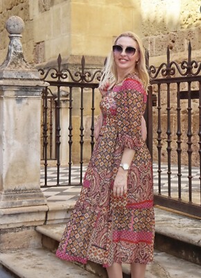 zara pink paisley dress Zara Pink Paisley Mini Dress