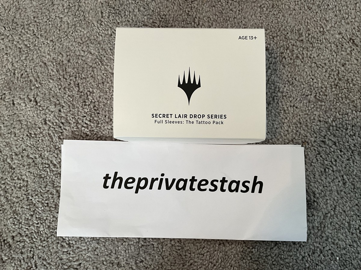 MTG Secret Lair - Full Sleeves: The Tattoo Pack - Sealed | eBay MTG Secret Lair - Full Sleeves: The Tattoo Pack - Sealed | eBay