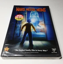 Mars Needs Moms (DVD, 2011) New Sealed (Puncture in artwork) 