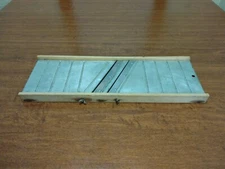 Antique Primitive Cabbage Kraut Slaw Wood & Metal Cutting Shredding Board