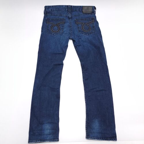 Big Star UNION Regular Straight Leg Denim Dark Blue Jeans 36x34 Men's Sz 36L - Picture 3 of 11