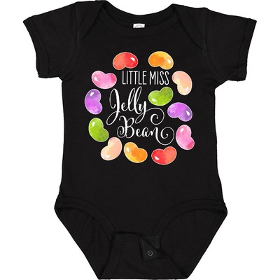 Inktastic Little Miss Jelly Bean Baby Bodysuit Children Watercolor Colorful Girl