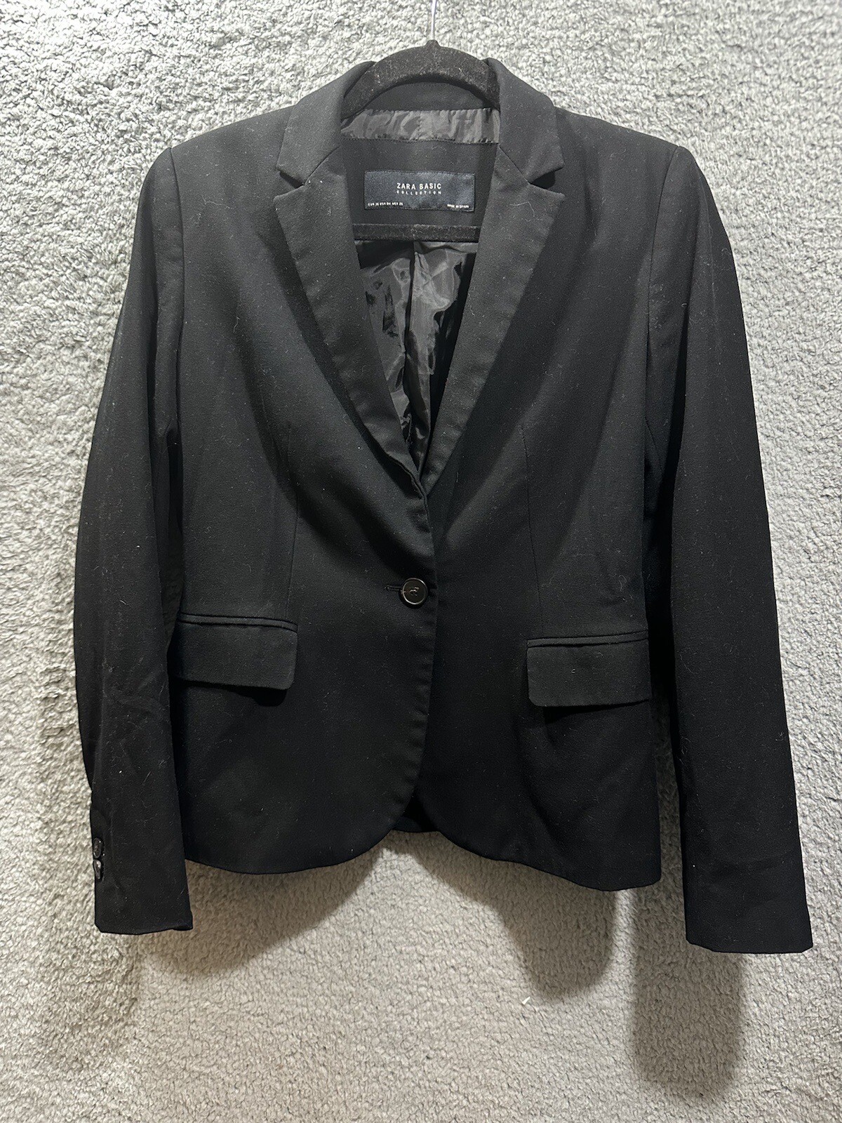 ZARA Blazer Size Small BASIC Lined Career Office … - image 1