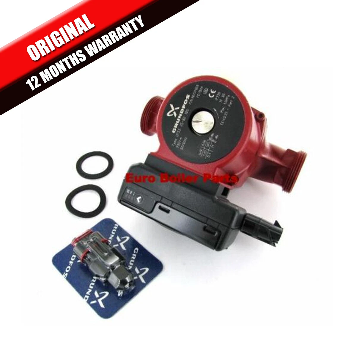 Grundfos UPS2 25-80 180 A+ Domestic, Light Commercial Heating Circulating  Pump | eBay