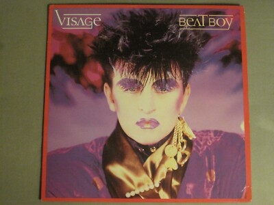 VISAGE BEAT BOY LP ORIG '84 POLYDOR 422-823 052-1 Y-1 SYNTH POP NEW WAVE GEM VG+
