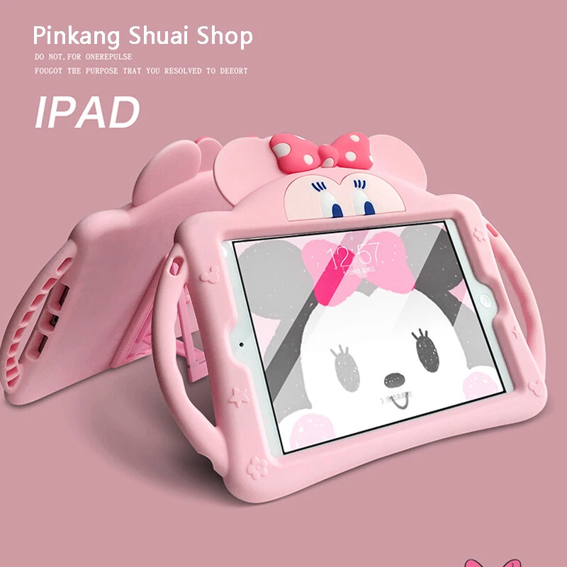 Minnie Mouse Handle Taipa Silicon Soft Bracket TabletCase For Apple iPad mini123 - Image 2 of 4