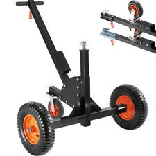 Vevor 1500lbs 2 In 1 Trailer Dolly 23.6''-35.4'' Height 2'' Ball With Caster
