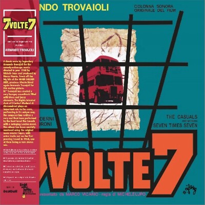 7 Volte 7: Colonna Sonora (Original Soundtrack) Orange Vinyl LP Record