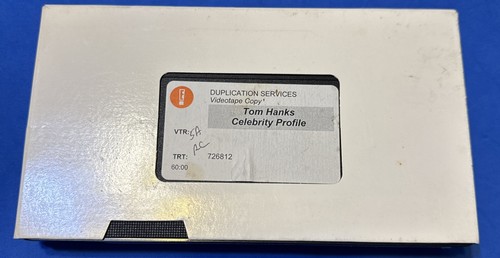 TOM HANKS CELEBRITY PROFILE PROMO VHS SCREENER BIOGRAPHY DOCUMENTARY RARE OOP - 第 1/6 張圖片