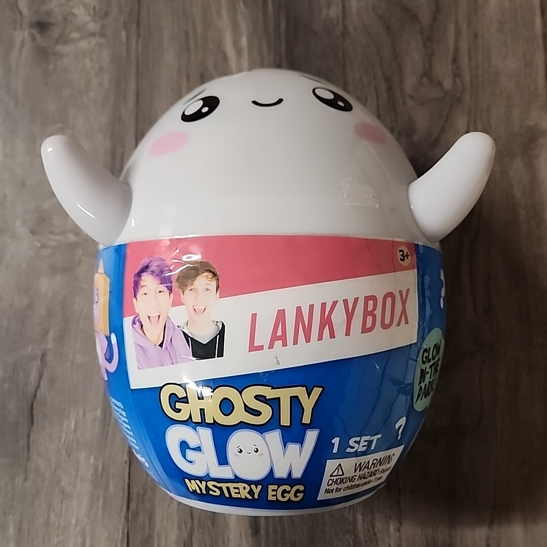 LANKYBOX Ghosty Glow Mystery Egg – Uovo Misterioso Grandi Dimensioni – Edizione 2023 - Foto 2