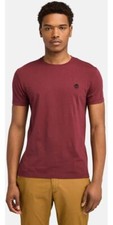 Image of Timberland T-Shirt Oyster River Chest Logo Ss Tee (Slim) 0A2BR3
