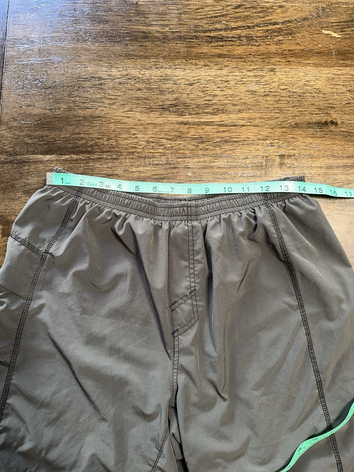 prana running training lined compression active shorts