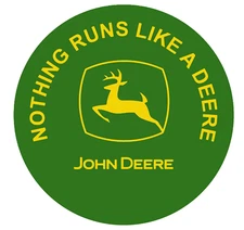 John Deere Logo Vinyl Sticker/Decal 01