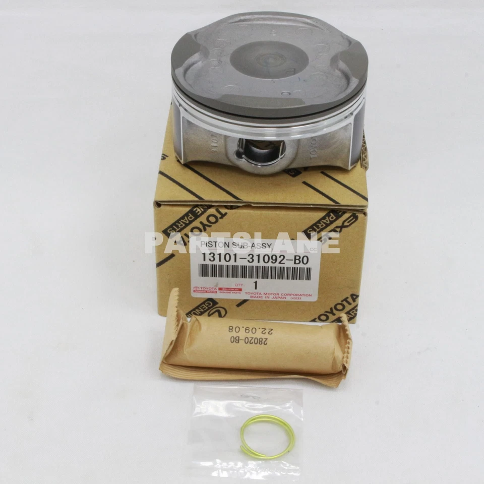 Toyota RAV4 Highlander Lexus RX350 ES350 OEM pistón genuino 13101-31092-B0 Foto 2 de 2