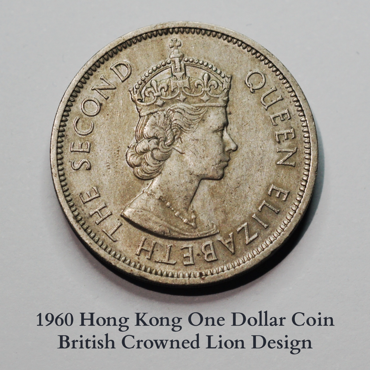 1960 Hong Kong One Dollar Coin - Queen Elizabeth II -KM31#145 | eBay