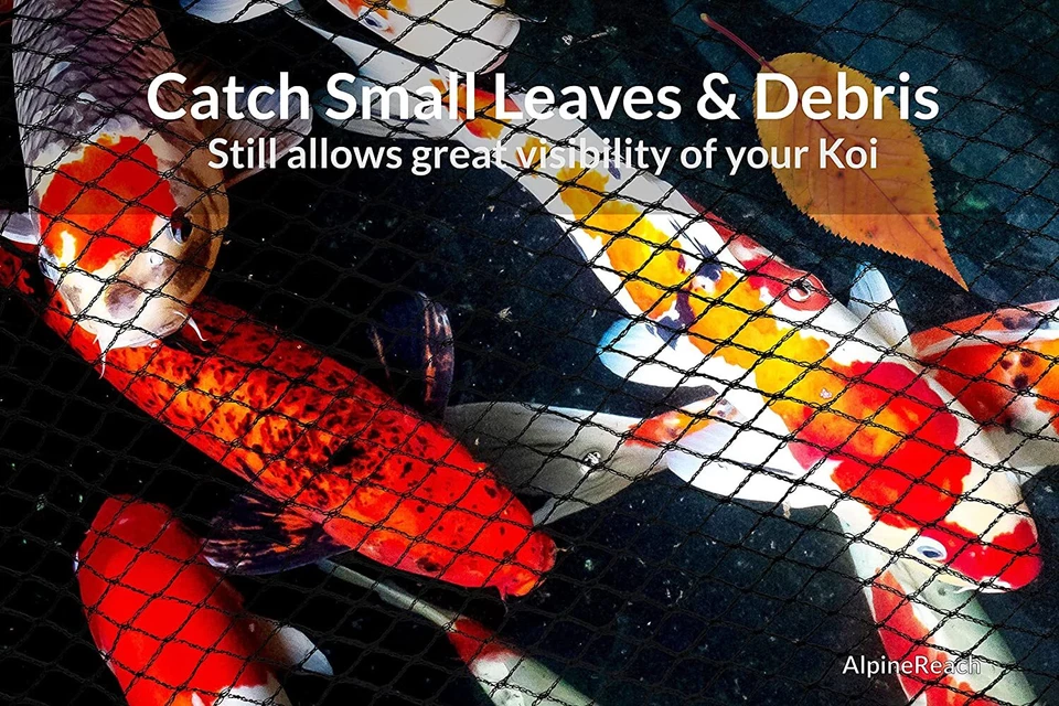 Набор сеток для пруда кои AlpineReach 28 x 30 футов - Изображение 3 из 4