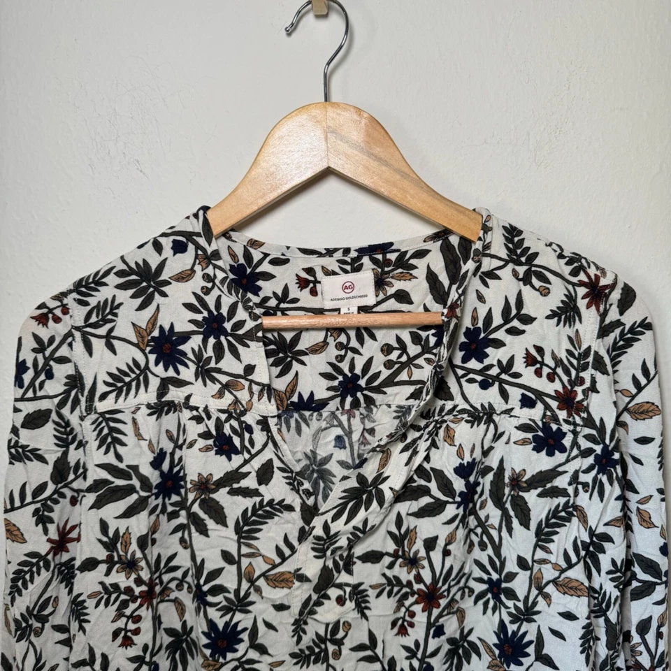 Blusa AG Para Mujer SM Multicolor Floral Western Clásica Campesina Foto 2 de 4