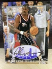 1997 Score Board Hakeem Olajuwon #20 Autographed Collection Houston Rockets NM