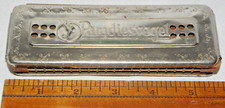 RARE Vintage Paradiesvogel Burg Tor Johann Schunk Harmonica in G - 1937 Paris Ex